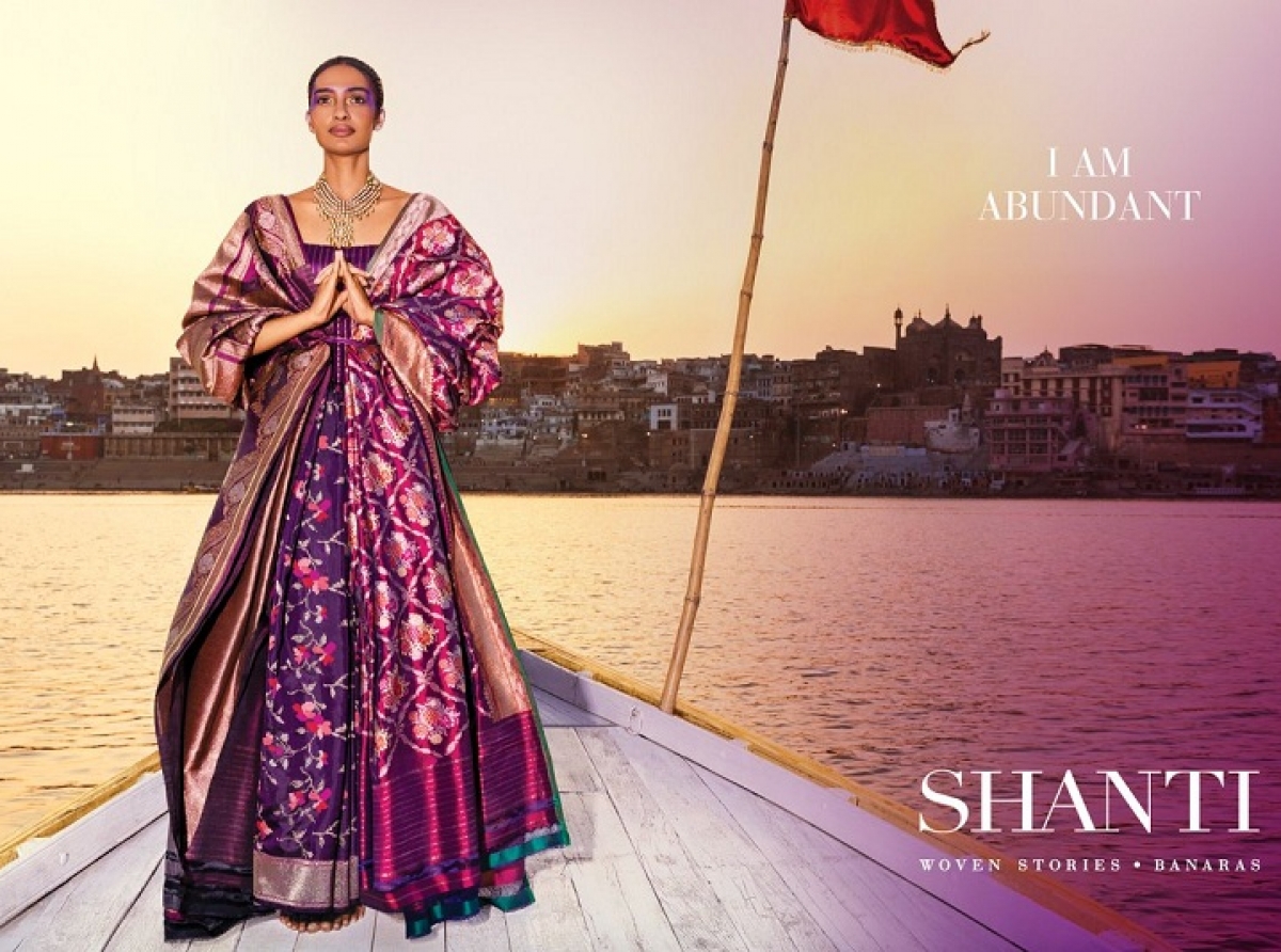 Shanti Benaras’ new sari collection promotes transgender rights
